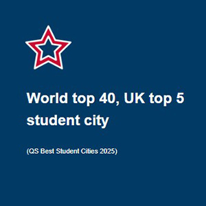 World top40, UK top5 student city